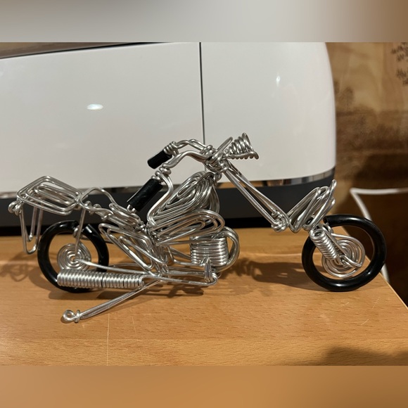 Wire Motorcycle Handcrafted - Picture 6 of 6